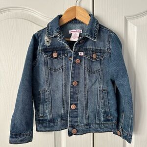 Tommy Bahama Kids Denim Jacket with Button Details